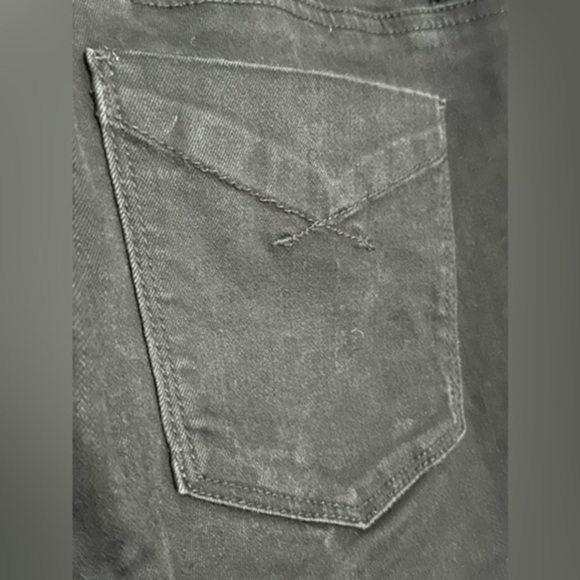 UnpublishedxAnthro Skinny Jeans with velour trim on each side Size 29 black - Picture 16 of 16